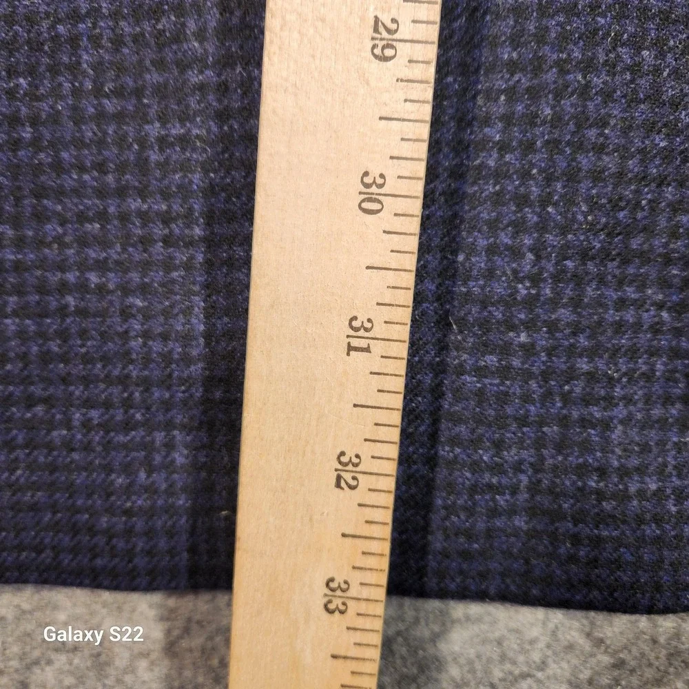 Canali Blazer Sport Coat Mens 54 EU 44 US 2 Button‎ Navy Blue Wool Made in Italy